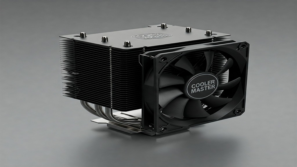 Cooler Master Hyper 212 Black Edition CPU Cooler: Efficient cooling solution for affordable gaming PC builds – Cooler Master Hyper 212