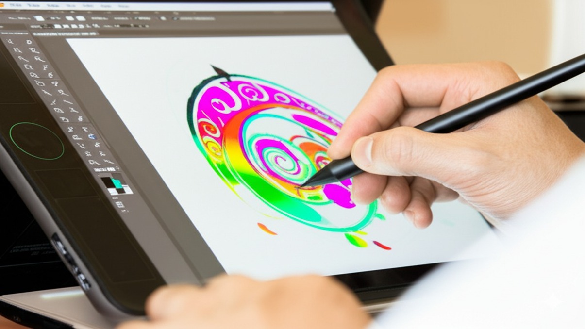 graphic-design-image Graphic design with CorelDRAW software.