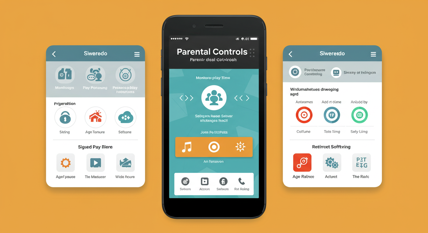 Interface of the Nintendo Switch Parental Controls app showing settings.