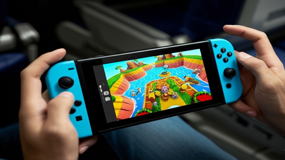 Nintendo Switch handheld mode