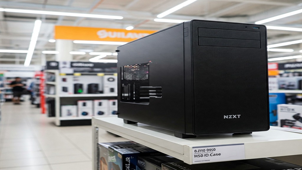 NZXT H510 Mid Tower ATX Case: Sleek and modern PC case for affordable gaming PC builds – NZXT H510