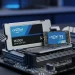 Crucial P3 and MX500 drives for an SSD upgrade guide.