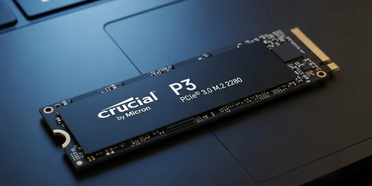 crucial-p3-nvme-m2-ssd-on-laptop
