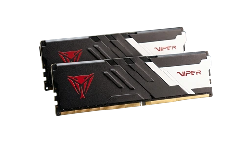 Patriot Viper Venom DDR5 6000 CL30 32GB memory kit with two black and silver modules
