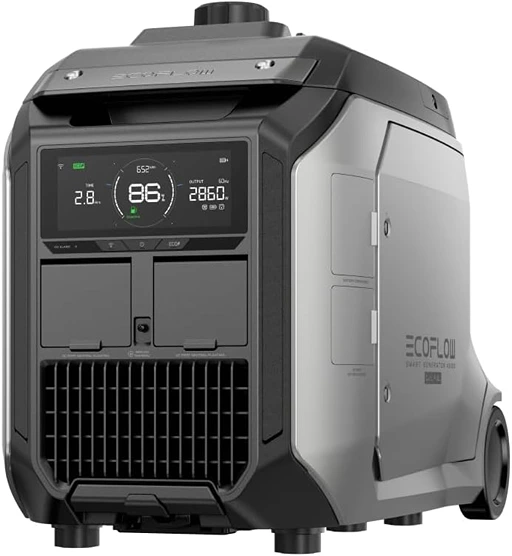 EcoFlow Smart Generator 4000 dual fuel generator that runs on gasoline or propane